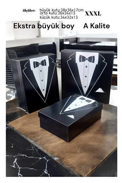 YUNESCO MOBİLYA VE HEDİYELİK Hediye Kutusu Damat Gelin Söz Çeyiz Bohça Kutusu...