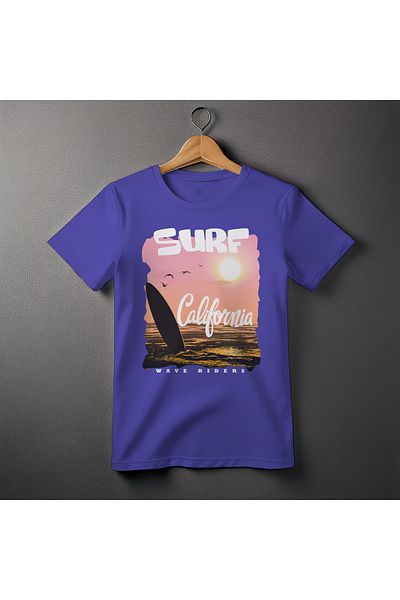 Ozzy Ψηφιακό μπλουζάκι με μοτίβο Unisex Surf