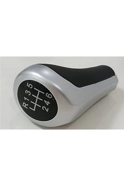 gkl Bmw E87–E90–E92 Shift Knob (Manual 6 Forward) Grey Corner Cerc. 25117576532