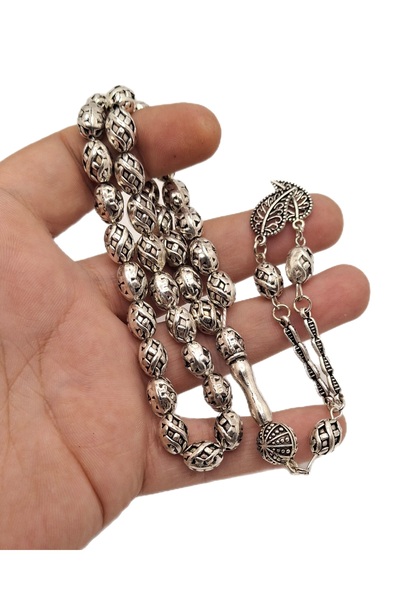 Han Ticarethane Model mare brodat argintiu similitudine metal rozariu