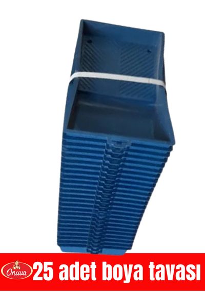 ONUVA 25 Pieces Paint Pot Blue Color 16X31 cm