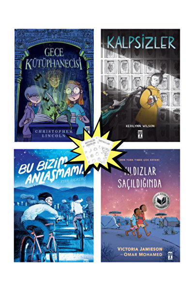 Genç Timaş Boyamalı- Gece Kütüphanecisi, Kalpsizler, Yıldızlar Saçıldığında, ...