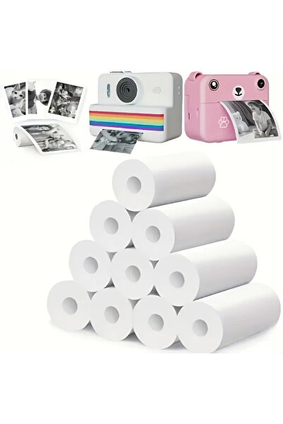 FEEL 3 Adet Mini Termal Yazıcı Rulosu Kağıt Yüksek Kalite