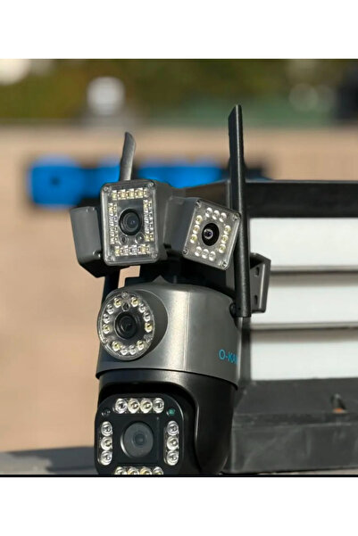 SÜS EVİ Kamera wifili 6 mp dual lens 3  kamera güvenlik kamerası hareket sens...