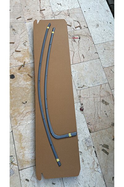 Kml34tuning55 Fiat Egea Hb Uyumlu Krom Cam Üst Çıtası 4 Prç. 2015-2025 Paslanmaz Çelik