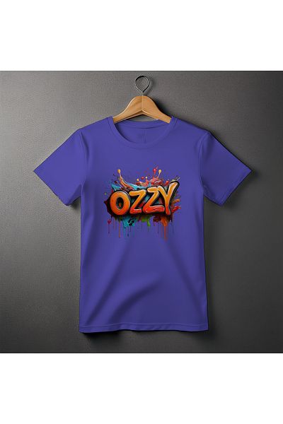 Ozzy Ψηφιακό μπλουζάκι με μοτίβο Unisex Ozzy Logo-2