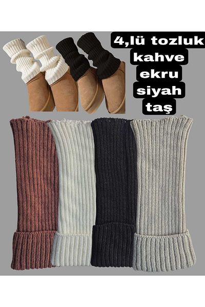 EMKA GİYİM 100% acrilic Premium Knitwear Knit Leg Warmer Leg Warmers Leggings