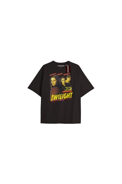 TIMESWASTINGIRL Y2K Ομάδα Λυκόφωτος Λατρεύω τον φίλο μου Μπλουζάκι KOD-Edward