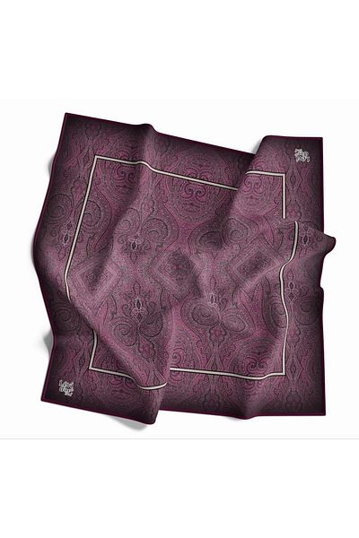 Levidor Ethnic Etro ρετρό μοτίβο με τάση Twill κασκόλ