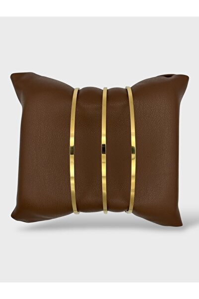 Arnes Jewelry Çelik Ajda Bilezik - 3 Adet