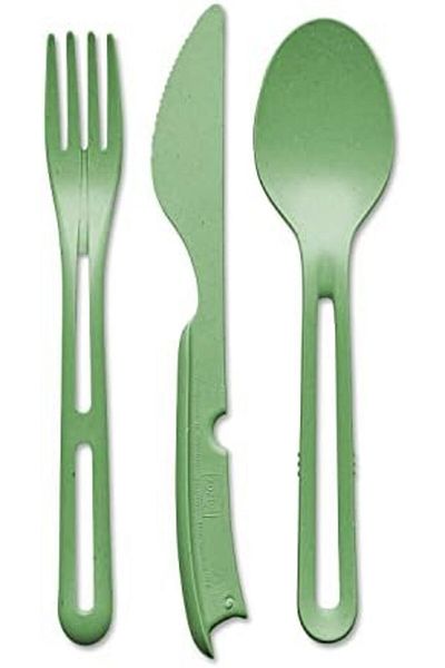 NcK Sivtcrt Knife Set Fork Spoon Green New Modern Design 1053513