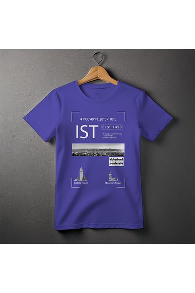 Ozzy Ψηφιακό μπλουζάκι Unisex Istanbul Pattern 1