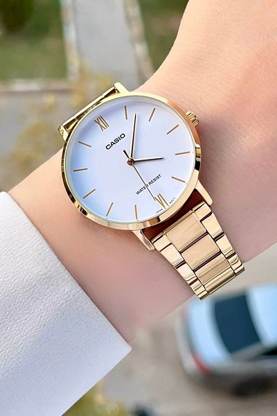 Casio Gold Color Women's Wristwatch