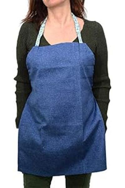 atesin online Evcilik Trend Kitchen and Study Apron Unisex Indigo