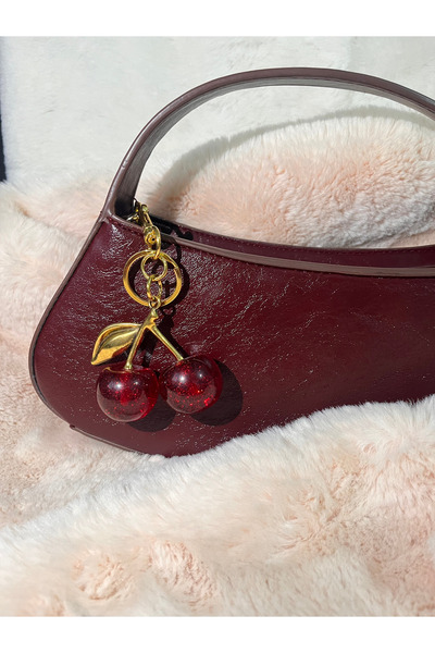ELFINITY Red Cherry Bag Accessory, Ornament, Charm, Keychain