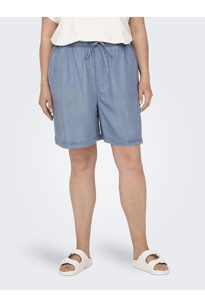 Only Carmakoma Lässige Shorts CARPEMA Locker geschnitten Lässige Shorts