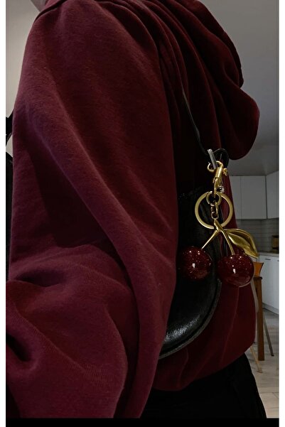ELFINITY Red Cherry Bag Accessory, Ornament, Charm, Keychain