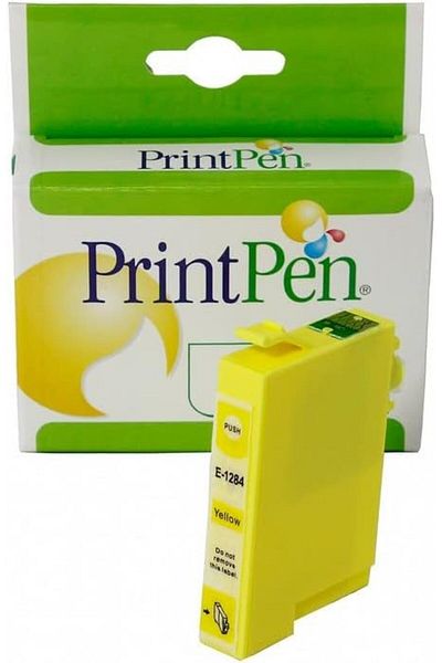 NcK Epson T1284Xl Yellow High Capacity (13ml.) Compatible Ink Cartridge