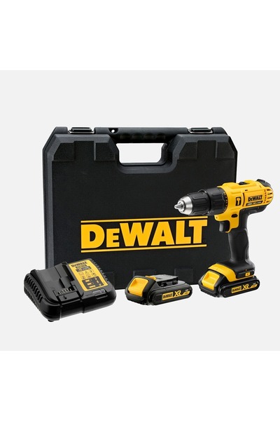 Dewalt DCD776S2-TR 18V 1.5 Ah Li-ion Şarjlı Darbeli Matkap Çift Akülü Vidalama