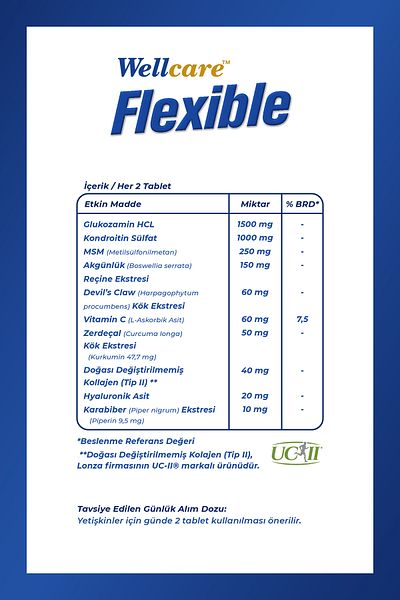 Wellcare Flexible 60 Tablets