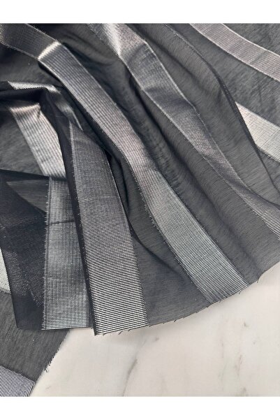 ipekkumaş Țesătură din șifon argintiu pentru îmbrăcăminte de lucru cu sclipic...