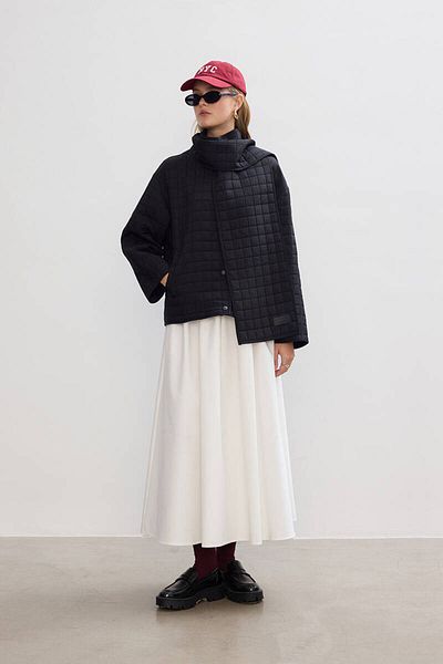 BE BLUE Si̇Yah Kapi̇Toneli̇ Scarkin Coat