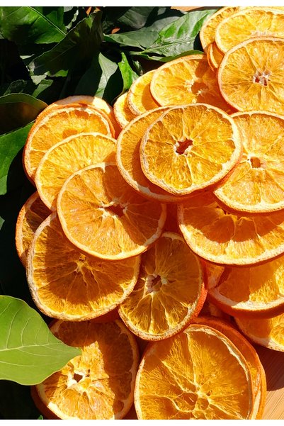 snmgıda New Season - 100% Natural Dried Orange 500 Grams, No Additives