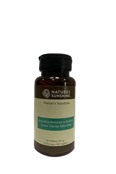 Nature's Sunshine Products Zencefil, Şerbetçiotu Ve Kediotu Içeren Takviye Ed...