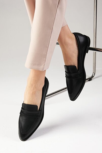 Mio Gusto Dámske ležérne ploché topánky River Black Color