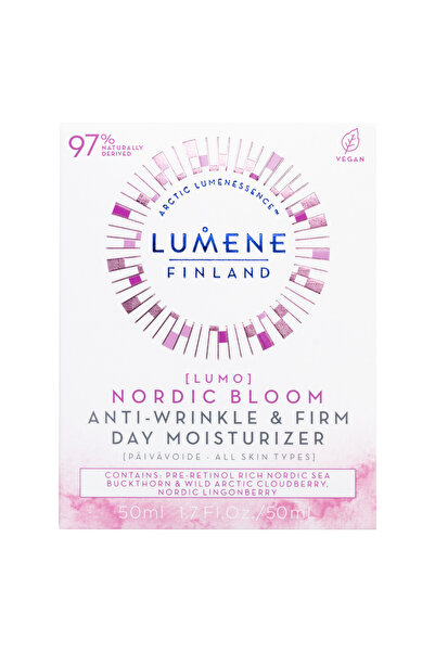 LUMENE Kırışıklık Karşıtı Gündüz Kremi – Sıkılaştırıcı & Nemlendirici Etkili Bakım, Tüm Cilt Tipleri Için