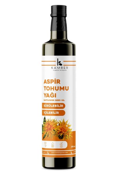 KAMBER SİRKE Aspir Tohumu Yağı 250 ml - Soğuk Sıkım