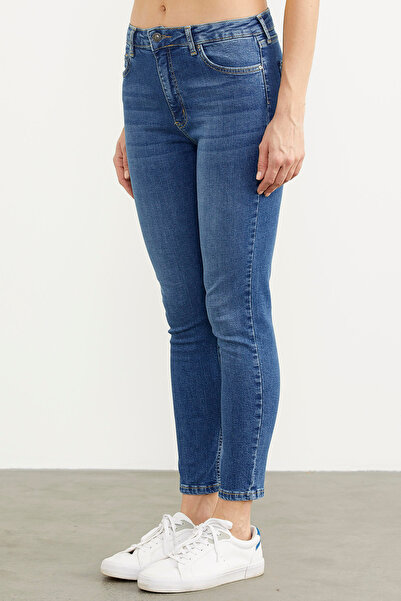 Sementa Lycra Slim Fit Jean Trousers - Light Blue