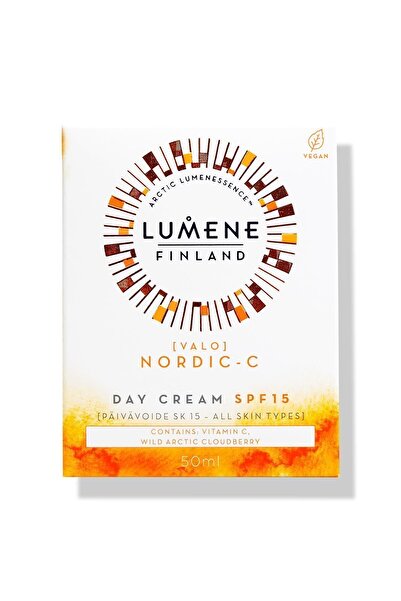 LUMENE Vitamin C - Aydınlatıcı Ve Leke Karşıtı Gündüz Kremi, Spf15, 50 ml Tüm Cilt Tipleri Için