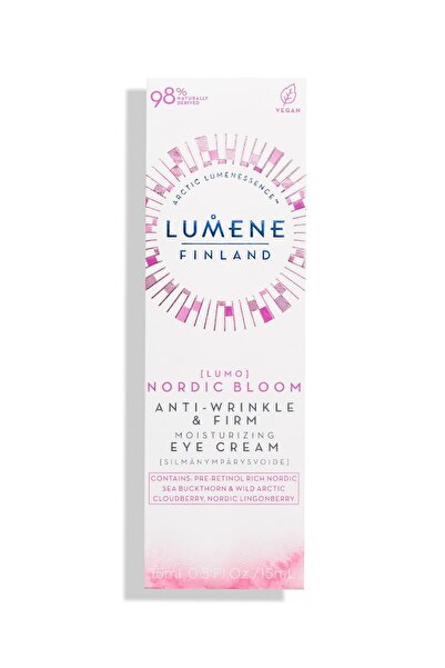 LUMENE Kırışıklık Karşıtı Göz Kremi 15 ml – Nemlendirici, Sıkılaştırıcı Bakım