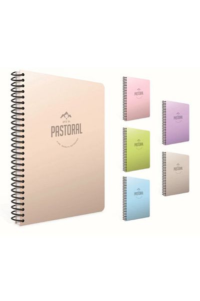 Gıpta Pastoral Spiral Pp.Cover A4 40 Yp. Lined Notebook