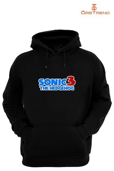 ÖRSTREND Sonic 3 Printed Unisex Hooded Sweatshirt