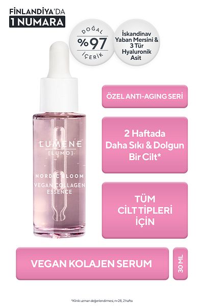 LUMENE Vegan Collagen Essence - Vegan Collagen Serum 30 ml