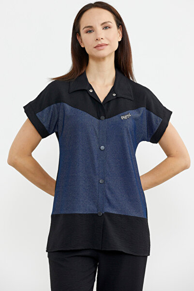 Sementa Denim Look Double Color Set - Black