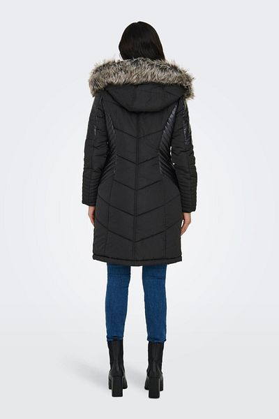 ONLY 15295396-fw Onlnewlınette Fur Hood Coat Otw Women's Coat