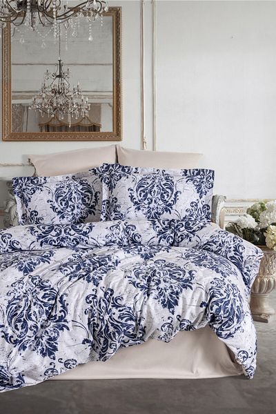 VAROL Set cuvertură de pilota Laura Home dublu din satin de bambus - Tivoli