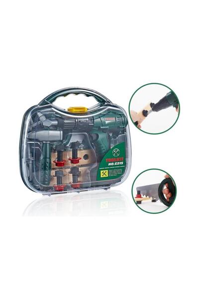 Ercan Oyuncak Tamir Çantalı Matkap Seti