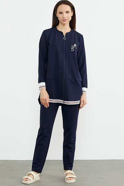 Sementa Σετ αθλητική φόρμα Neon Combination Comfortable Fit - Navy Blue