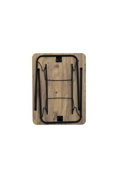 ygtsport Çelik Yaylı 60x80 Cm Katlanır Masa Kamp, Piknik Bahçe , Balkon, Kamp Masası