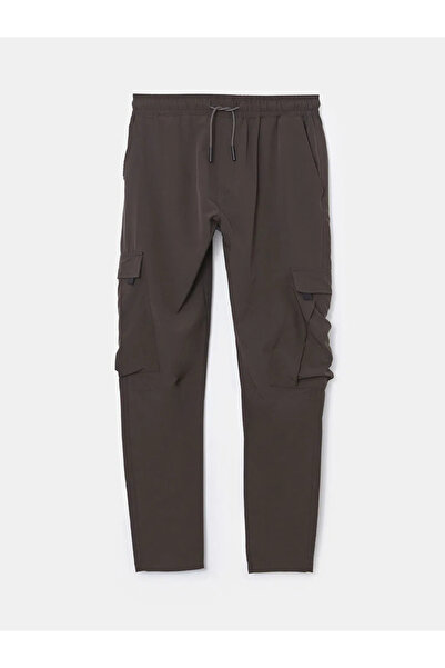 LC Waikiki Ανδρικό παντελόνι XSIDE ACTIVE Khaki εφαρμοστό