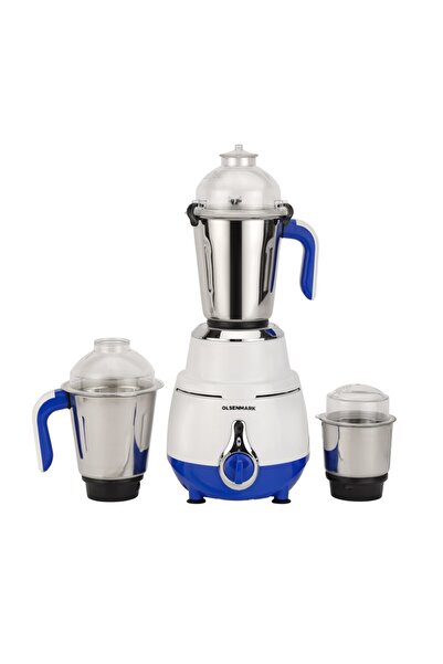 Olsenmark خلاط ومطحنة 3 في 1 بقوة 1200 واط OMSB7015 أبيض