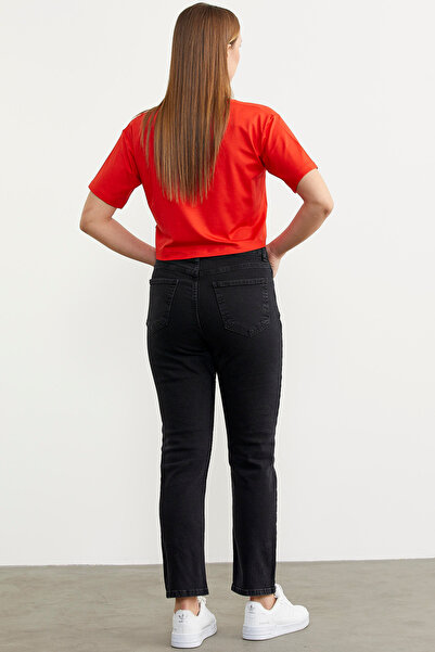 Sementa Straight Comfort Fit Jean Trousers - Anthracite