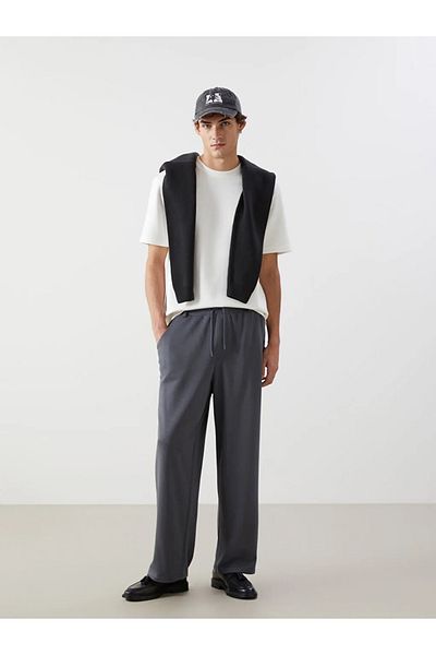 LC Waikiki Ανδρικό φούτερ XSIDE Anthracite Comfortable Fit