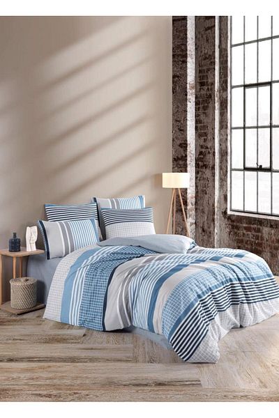 Nevresim Dünyası Ranforce Double Duvet Cover Set - Duvet Cover World Arden