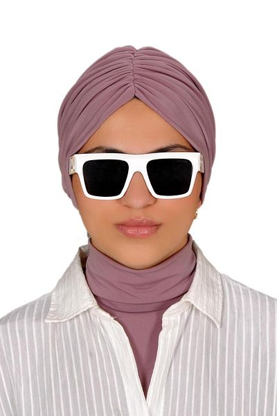 MODA Draped Shabby Gathered Sandy Hijab Bonnet