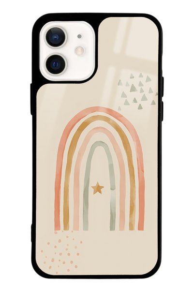 Spoyi iPhone 12 Watercolor Art Design Glossy Phone Case